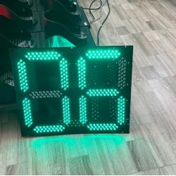 Đèn đếm lùi D500x600 hai màu Xanh - Đỏ